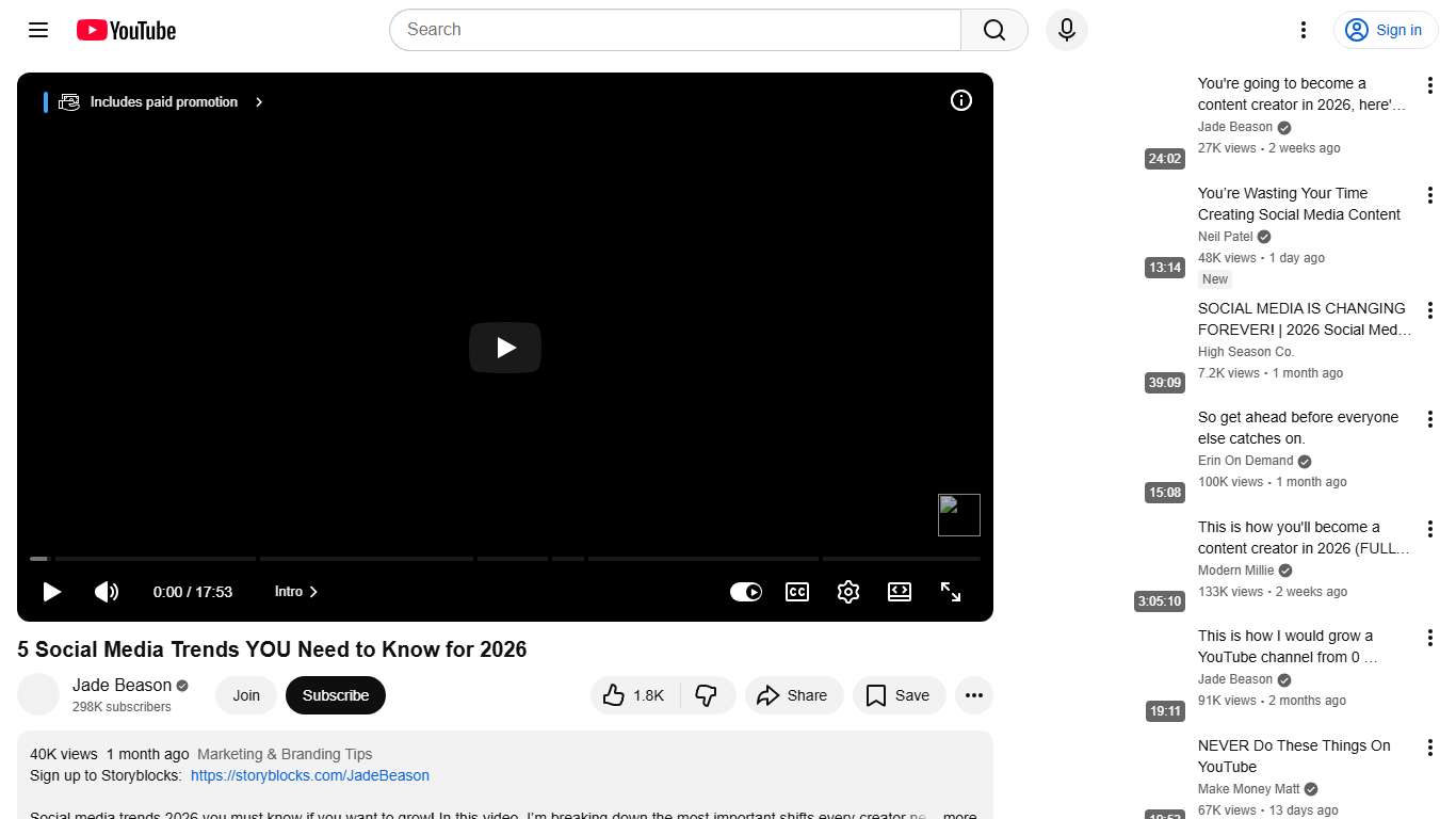 5 Social Media Trends YOU Need to Know for 2026 - YouTube